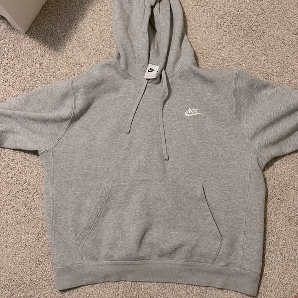 BRAND NEW Grey Nike Hoodie Size:L